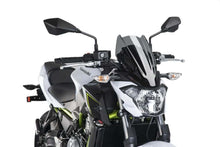 PUIG NEW GENERATION SPORT SCREEN TO SUIT KAWASAKI Z650 2017-2019 (DARK SMOKE)