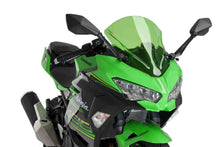 PUIG Z-RACING SCREEN TO SUIT KAWASAKI NINJA 400 2018 - ONWARDS (GREEN)