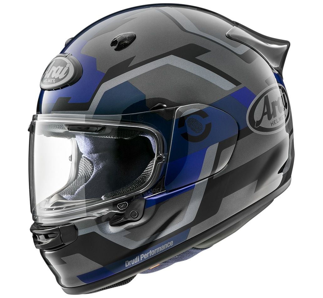 ARAI QUANTIC FACE BLUE MOTORCYCLE HELMET