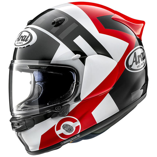 ARAI QUANTIC SPACE RED MOTORCYCLE HELMET