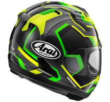 ARAI RX-7V EVO RSW GREEN MOTORCYCLE HELMET