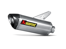 AKRAPOVIC SLIP-ON LINE TITANIUM MUFFLER SYSTEM W/CARBON END CAP FOR DUCATI MONSTER 821/MONSTER 1200/S 14-16