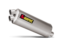 AKRAPOVIC SLIP-ON LINE TITANIUM MUFFLER SYSTEM W/TITANIUM END CAP FOR HONDA CRF1000L AFRICA TWIN 18-19