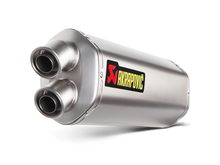 AKRAPOVIC SLIP-ON LINE TITANIUM MUFFLER SYSTEM W/TITANIUM END CAP FOR HONDA CRF1000L AFRICA TWIN 18-19