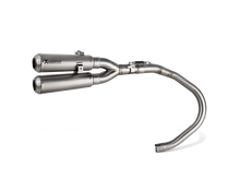 AKRAPOVIC SLIP-ON LINE TITANIUM MUFFLER SYSTEM W/TITANIUM END CAP FOR HONDA MONKEY 19-UP