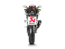 AKRAPOVIC SLIP-ON LINE CARBON MUFFLER SYSTEM W/CARBON END CAP FOR HONDA CBR250RR 17-UP