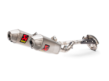 AKRAPOVIC RACING LINE TITANIUM EXHAUST SYSTEM W/TITANIUM END CAP FOR HONDA CRF450R/CRF450RX 17-20