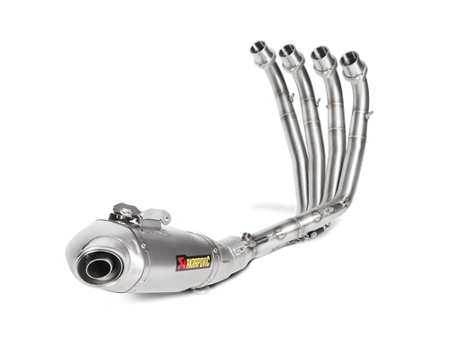 AKRAPOVIC RACING LINE TITANIUM EXHAUST SYSTEM W/TITANIUM END CAP FOR HONDA CB650F/CBR650F 14-18/CBR650R 19-23