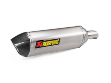 AKRAPOVIC SLIP-ON LINE TITANIUM MUFFLER SYSTEM W/CARBON END CAP FOR HONDA VFR800F 17-20/VFR800X CROSSRUNNER 17-20