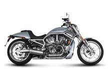 AKRAPOVIC OPEN LINE TITANIUM EXHAUST SYSTEM W/TITANIUM END CAP & CARBON HEAT SHIELD FOR HARLEY-DAVIDSON V-ROD VRSCF/VRSCDX 09-16 MODELS