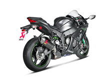 AKRAPOVIC SLIP-ON LINE TITANIUM MUFFLER SYSTEM W/CARBON END CAP FOR KAWASAKI NINJA ZX-10R 16-20