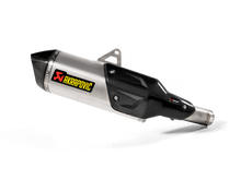 AKRAPOVIC SLIP-ON LINE TITANIUM MUFFLER SYSTEM W/CARBON END CAP FOR KAWASAKI VERSYS 1000 19-UP