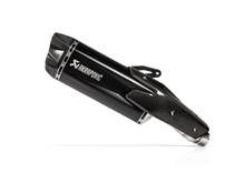 AKRAPOVIC SLIP-ON LINE BLACK TITANIUM MUFFLER SYSTEM W/CARBON END CAP FOR KAWASAKI Z H2 20-23