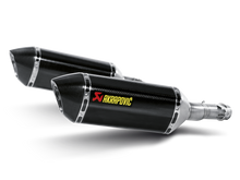 AKRAPOVIC SLIP-ON LINE CARBON MUFFLER SYSTEM W/CARBON END CAP FOR KAWASAKI Z1000SX/NINJA 1000 10-13