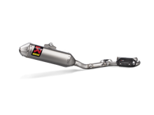 AKRAPOVIC RACING LINE TITANIUM EXHAUST SYSTEM W/TITANIUM END CAP FOR KAWASAKI KX 250 F 17-20