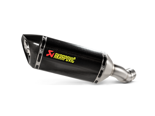 AKRAPOVIC SLIP-ON LINE CARBON MUFFLER SYSTEM W/CARBON END CAP FOR KAWASAKI Z900 20-UP