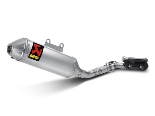 AKRAPOVIC RACING LINE TITANIUM EXHAUST SYSTEM W/TITANIUM END CAP FOR SUZUKI RM-Z 250 10-18