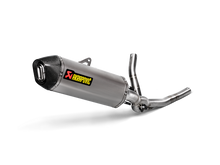 AKRAPOVIC RACING LINE TITANIUM EXHAUST SYSTEM W/CARBON END CAP FOR SUZUKI V-STROM 650 17-UP