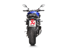 AKRAPOVIC SLIP-ON LINE TITANIUM MUFFLER SYSTEM W/TITANIUM END CAP FOR YAMAHA MT-10/FZ-10 16-21