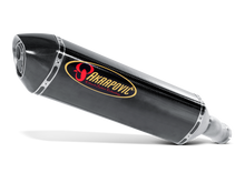 AKRAPOVIC SLIP-ON LINE CARBON MUFFLER SYSTEM W/CARBON END CAP FOR YAMAHA FZ 1 FAZER 06-15