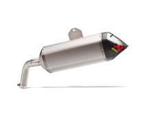 AKRAPOVIC SLIP-ON LINE TITANIUM MUFFLER SYSTEM W/CARBON END CAP FOR YAMAHA XT1200Z/XT1200ZE 10-20