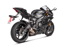 AKRAPOVIC SLIP-ON LINE TITANIUM MUFFLER SYSTEM W/TITANIUM END CAP FOR YAMAHA YZF-R6 06-UP