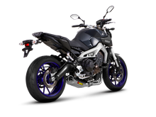 AKRAPOVIC RACING LINE TITANIUM EXHAUST SYSTEM W/TITANIUM END CAP FOR YAMAHA MT-09/FZ-09 14-16/TRACER 900/900 GT/FJ-09 15-16