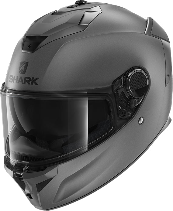 SHARK SPARTAN GT MATT ANTHRACITE HELMET (Size: MEDIUM) Last One