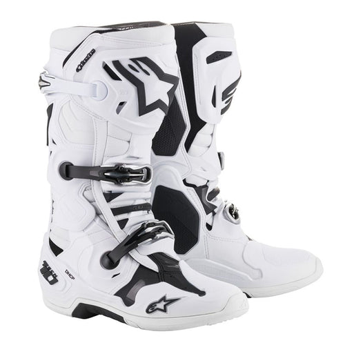 ALPINESTARS TECH 10 MX BOOTS - WHITE