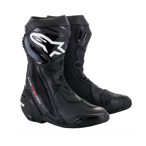 ALPINESTARS SUPERTECH R V2 MOTORCYCLE BOOTS - BLACK