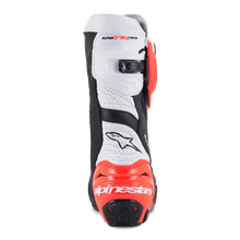 ALPINESTARS SUPERTECH R V2 VENTED BLACK/WHITE/FLURO RED BOOTS