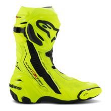 ALPINESTARS SUPERTECH R V2 VENTED FLURO YELLOW/BLACK BOOTS