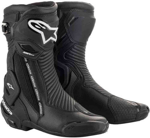 ALPINESTARS SMX PLUS V2 MOTORCYCLE BOOTS - BLACK