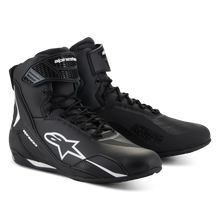 ALPINESTARS FASTER-4 BLACK/WHITE SHOES