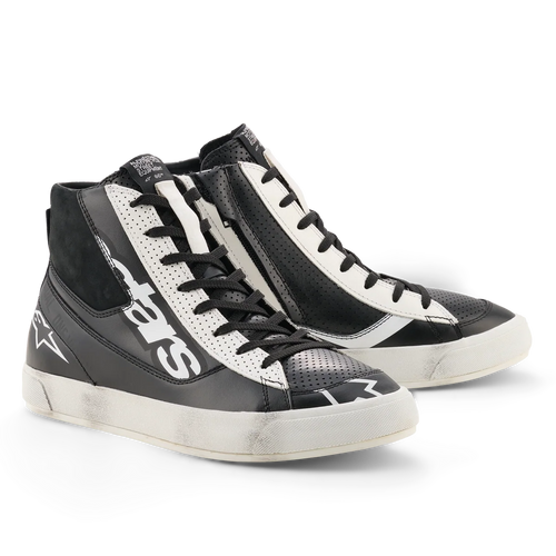 ALPINESTARS STATED FLAIR BLACK/WHITE SHOES