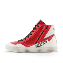 ALPINESTARS STATED FLAIR WHITE/BRIGHT RED SHOES
