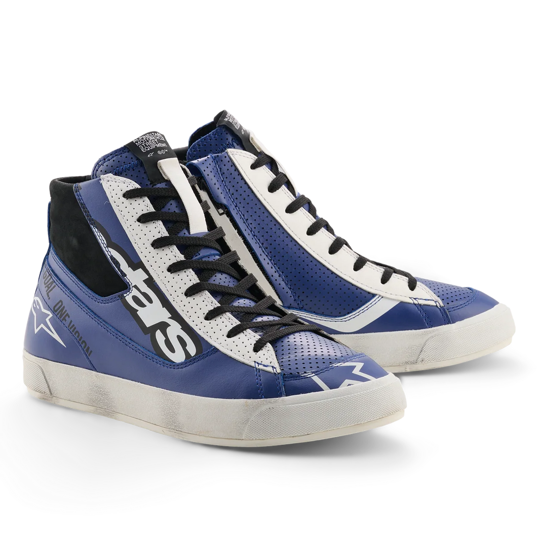 ALPINESTARS STATED FLAIR BRIGHT BLUE/WHITE/BLACK SHOES