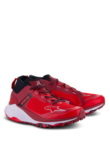 ALPINESTARS META XR V2 BRIGHT RED/DARK RED/WHITE SHOES
