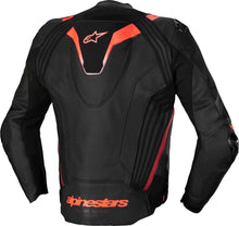 ALPINESTARS MISSILE V3 IGNITION LEATHER BLACK/WHITE/FLURO RED JACKET