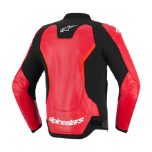 ALPINESTARS GP FORCE V2 AIR LEATHER RED/FLURO RED JACKET