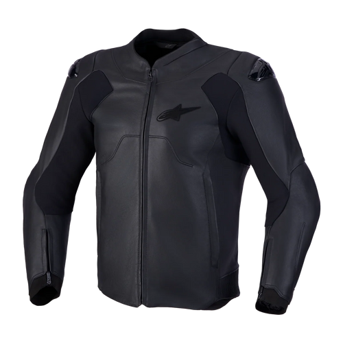 ALPINESTARS CALIBER V2 LEATHER BLACK/BLACK JACKET