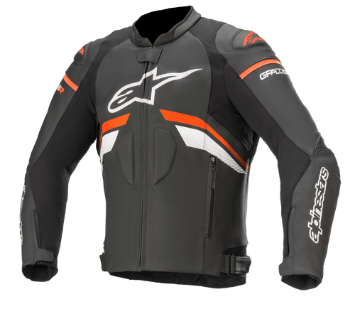 ALPINESTARS GP PLUS R V3 AIRFLOW MOTORCYCLE JACKET - BLACK- FLURO/RED/WHITE