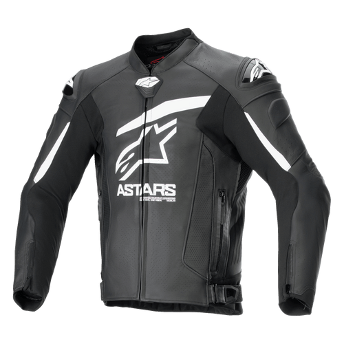 ALPINESTARS GP PLUS R V4 AIRFLOW MOTORCYCLE JACKET - BLACK/WHITE