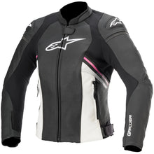 ALPINESTARS STELLA GP PLUS R V3 AIRFLOW MOTORCYCLE JACKET - BLACK/WHITE/FUCHIA