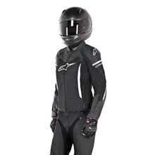 ALPINESTARS STELLA SPX AIR FLOW MOTORCYCLE JACKET - BLACK/WHITE