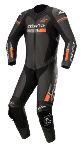 ALPINESTARS GP FORCE CHASER ONE PIECE SUIT - BLACK/FLURO RED