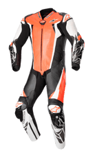 ALPINESTARS RACING ABSOLUTE V2 1 PC SUIT - RED FLURO WHITE BLACK