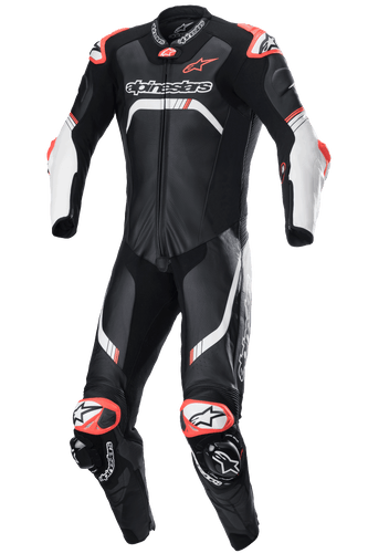 ALPINESTARS GP TECH V4 ONE PIECE SUIT - BLACK/WHITE