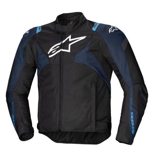 ALPINESTARS T-JAWS V4 WATERPROOF BLACK/DARK BLUE/BLITHE BLUE JACKET