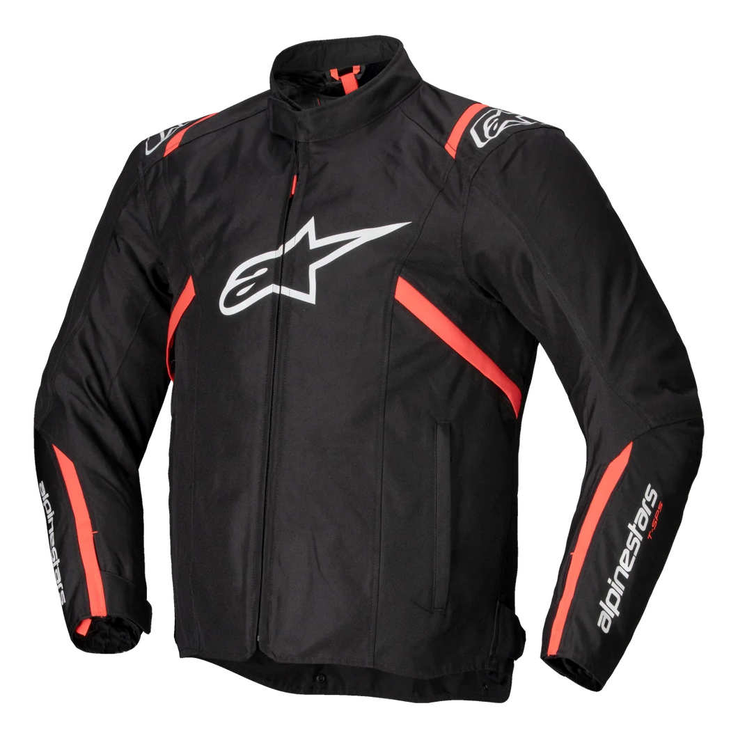 ALPINESTARS T-SPS V2 WATERPROOF BLACK/WHITE/FLURO RED JACKET